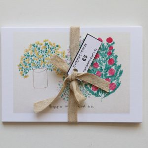 CARDS - Set of 5 from works of Margarita Tsangari